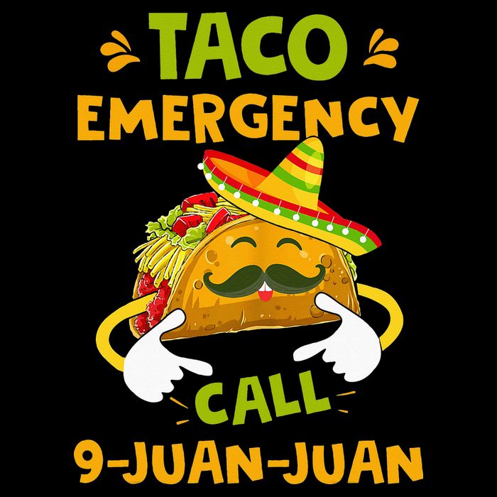 Taco Emergency Call 9 Juan Juan Funny Gift Cinco De Mayo Impact Tech Backpack