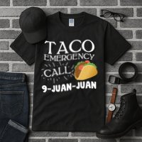 Taco Emergency Call 9 Juan Juan Tall T-Shirt
