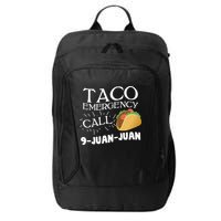 Taco Emergency Call 9 Juan Juan City Backpack