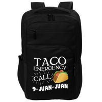 Taco Emergency Call 9 Juan Juan Impact Tech Backpack