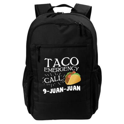 Taco Emergency Call 9 Juan Juan Backpack