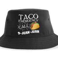 Taco Emergency Call 9 Juan Juan Sustainable Bucket Hat