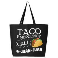 Taco Emergency Call 9 Juan Juan 25L Jumbo Tote