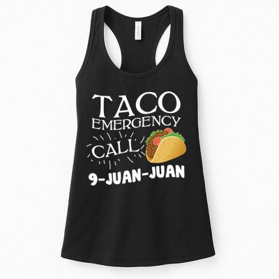 Taco Emergency Call 9 Juan Juan Womens Tank Top