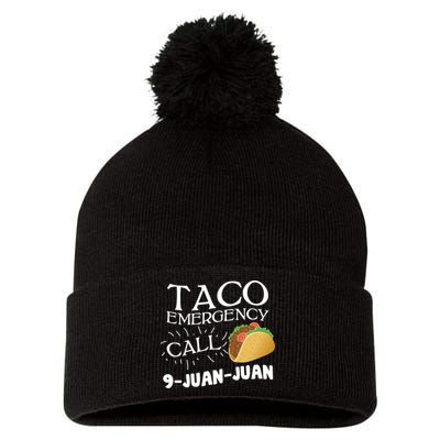 Taco Emergency Call 9 Juan Juan Pom Pom 12in Knit Beanie