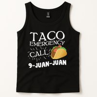 Taco Emergency Call 9 Juan Juan Tank Top