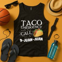 Taco Emergency Call 9 Juan Juan Tank Top
