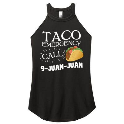 Taco Emergency Call 9 Juan Juan Women's Perfect Tri Rocker Tank
