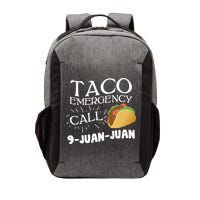 Taco Emergency Call 9 Juan Juan Vector Backpack
