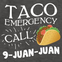 Taco Emergency Call 9 Juan Juan Vector Backpack