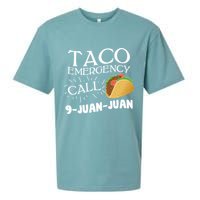 Taco Emergency Call 9 Juan Juan Sueded Cloud Jersey T-Shirt