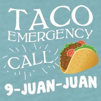 Taco Emergency Call 9 Juan Juan Sueded Cloud Jersey T-Shirt