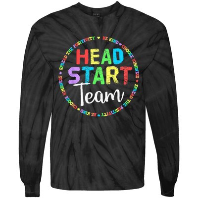 Teacher Early Childhood Education Preschool Head Start Crew Tie-Dye Long Sleeve Shirt