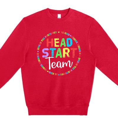 Teacher Early Childhood Education Preschool Head Start Crew Premium Crewneck Sweatshirt