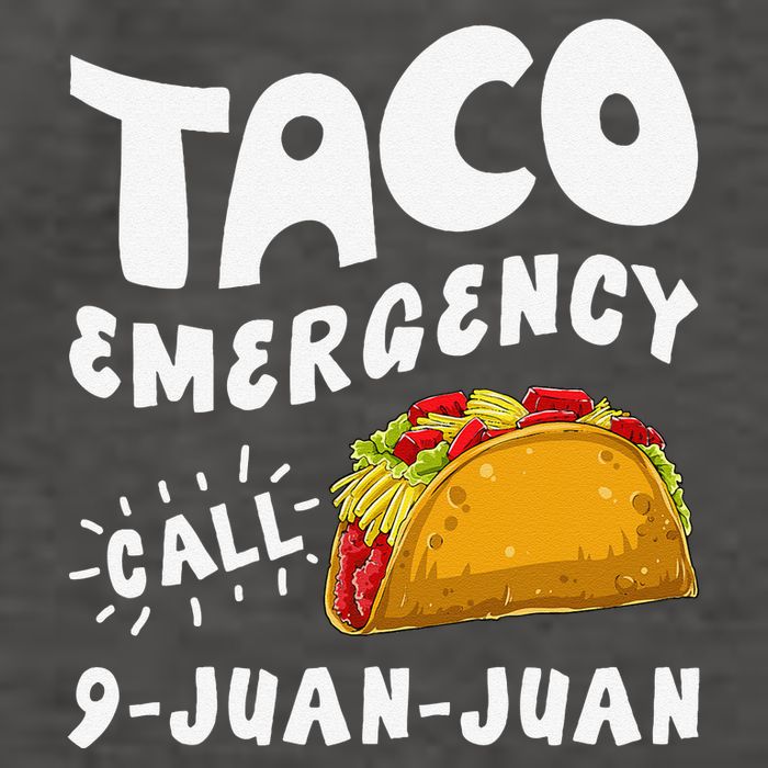 Taco Emergency Call 9 Juan Juan Funny Cinco De Mayo Vector Backpack