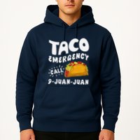 Taco Emergency Call 9 Juan Juan Funny Cinco De Mayo Hoodie