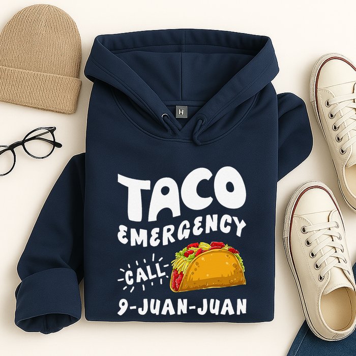 Taco Emergency Call 9 Juan Juan Funny Cinco De Mayo Hoodie