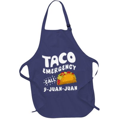 Taco Emergency Call 9 Juan Juan Funny Cinco De Mayo Apron