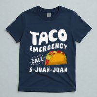 Taco Emergency Call 9 Juan Juan Funny Cinco De Mayo T-Shirt