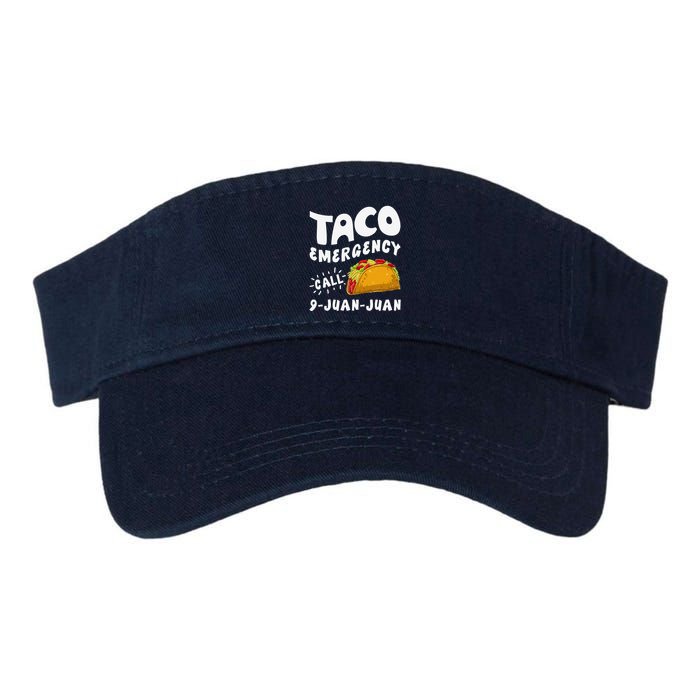 Taco Emergency Call 9 Juan Juan Funny Cinco De Mayo Visor