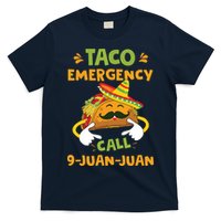 Taco Emergency Call 9 Juan Juan Funny Cinco De Mayo T-Shirt