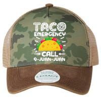 Taco Emergency Call 9 Juan Juan Cinco De Mayo Mexican Legacy Tie Dye Trucker Hat