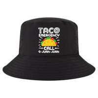 Taco Emergency Call 9 Juan Juan Cinco De Mayo Mexican Cool Comfort Performance Bucket Hat