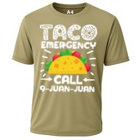 Taco Emergency Call 9 Juan Juan Cinco De Mayo Mexican Performance Shirt