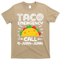 Taco Emergency Call 9 Juan Juan Cinco De Mayo Mexican T-Shirt
