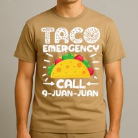 Taco Emergency Call 9 Juan Juan Cinco De Mayo Mexican T-Shirt