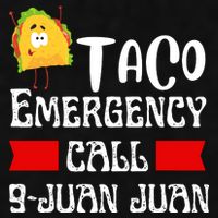 Taco Emergency Call 9 Juan Juan Funny Cinco De Mayo Ladies PosiCharge Tri-Blend Wicking Tank