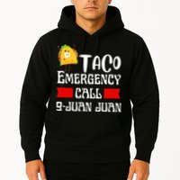 Taco Emergency Call 9 Juan Juan Funny Cinco De Mayo Hoodie