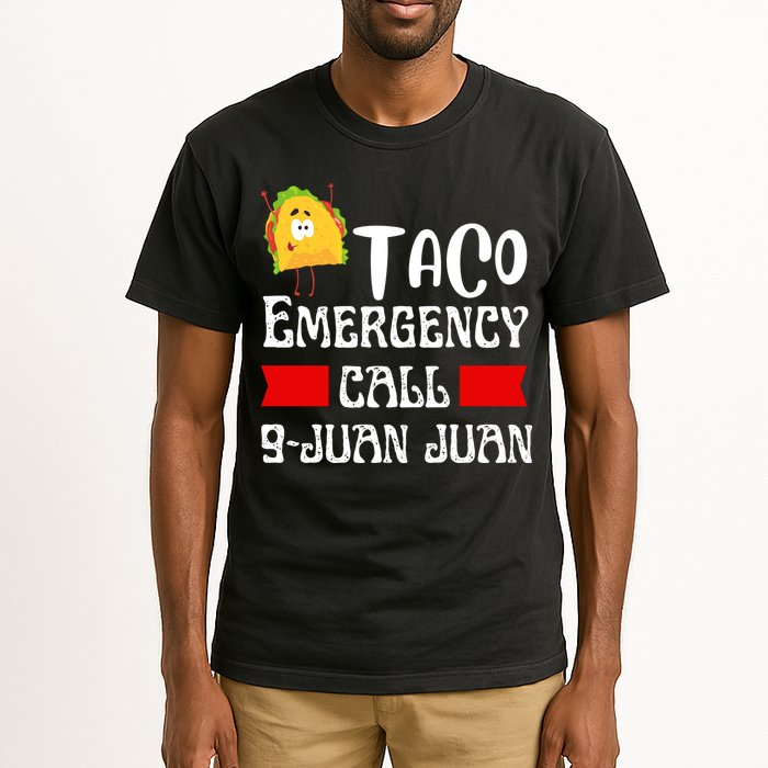 Taco Emergency Call 9 Juan Juan Funny Cinco De Mayo Tall T-Shirt