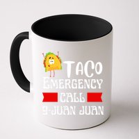 Taco Emergency Call 9 Juan Juan Funny Cinco De Mayo Mug