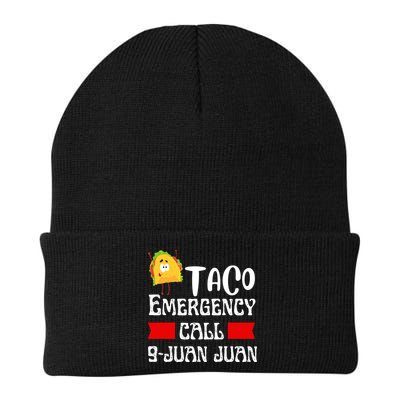 Taco Emergency Call 9 Juan Juan Funny Cinco De Mayo Beanie