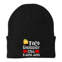 Taco Emergency Call 9 Juan Juan Funny Cinco De Mayo Beanie
