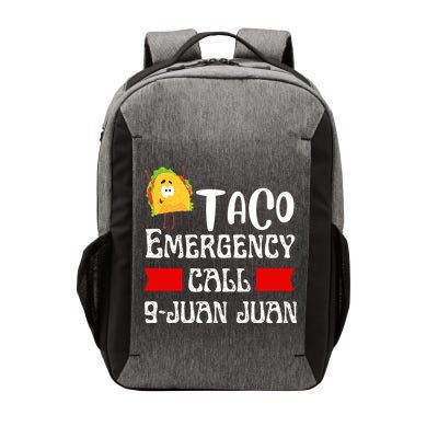 Taco Emergency Call 9 Juan Juan Funny Cinco De Mayo Vector Backpack