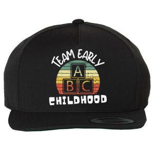 Team Early Childhood Preschool Teacher Wool Snapback Cap