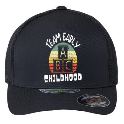 Team Early Childhood Preschool Teacher Flexfit Unipanel Trucker Cap