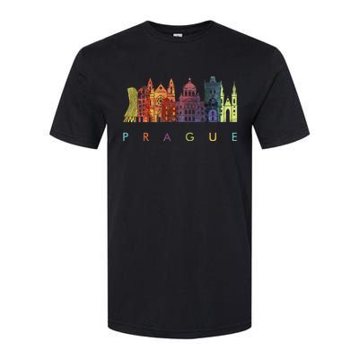 Travel Europe Czech Republic Prague Family Vacation Souvenir Softstyle CVC T-Shirt