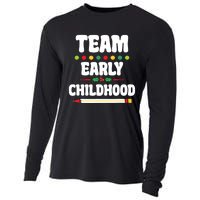 Team Early Childhood Education ECE Kindergarten Preschool Cooling Performance Long Sleeve Crew