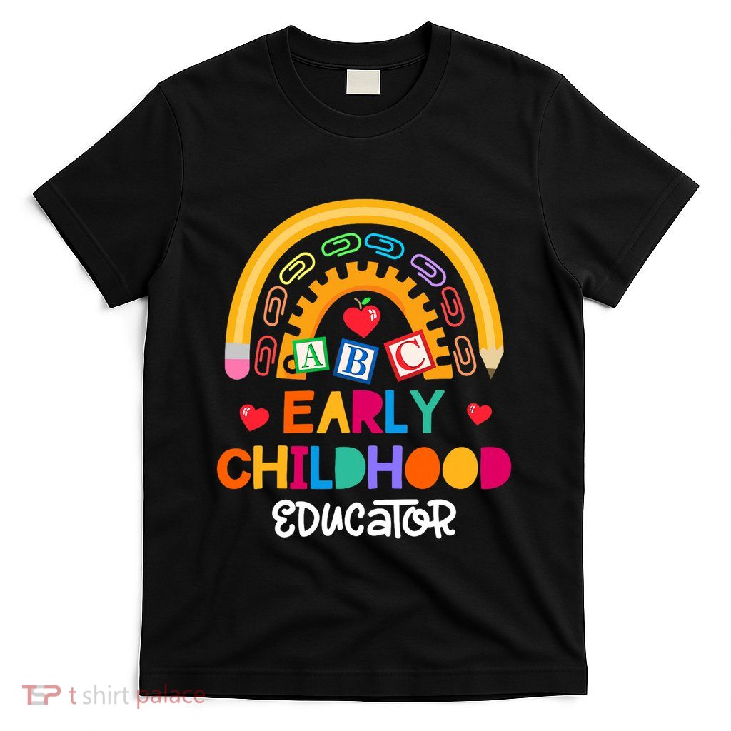 Teacher Early Childhood Educator Preschool Head Start Crew T-Shirt