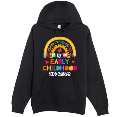 Teacher Early Childhood Educator Preschool Head Start Crew Premium Pullover Hoodie