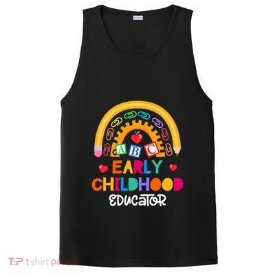 Teacher Early Childhood Educator Preschool Head Start Crew PosiCharge Competitor Tank