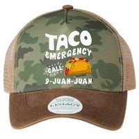 Taco Emergency Call 9 Juan Juan Funny Cinco De Mayo Men Legacy Tie Dye Trucker Hat