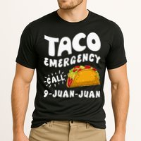 Taco Emergency Call 9 Juan Juan Funny Cinco De Mayo Men Performance Shirt