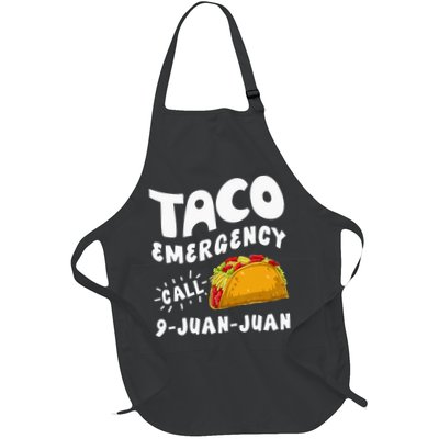 Taco Emergency Call 9 Juan Juan Funny Cinco De Mayo Men Apron