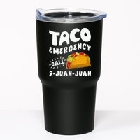 Taco Emergency Call 9 Juan Juan Funny Cinco De Mayo Men Tumbler