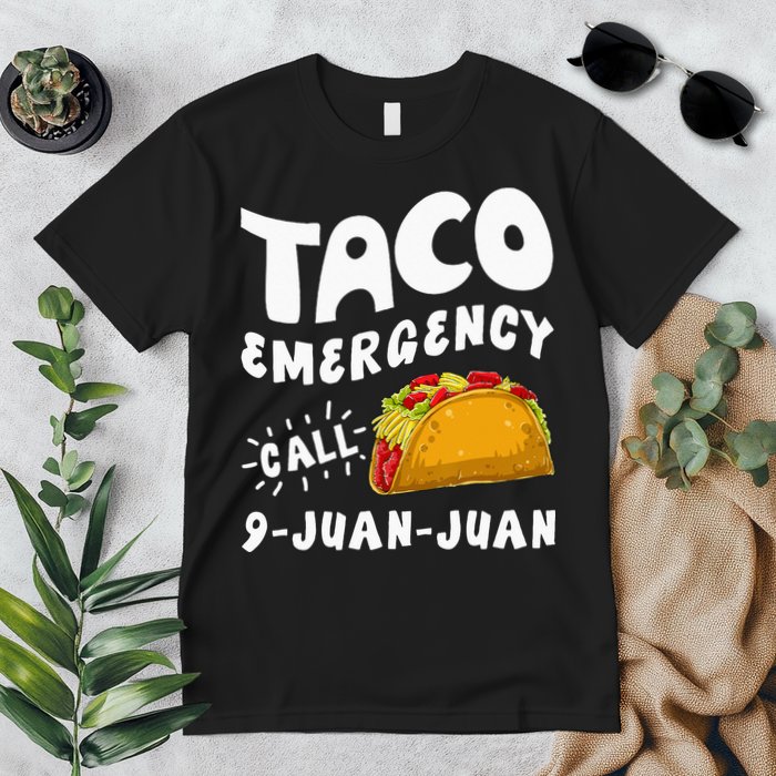 Taco Emergency Call 9 Juan Juan Funny Cinco De Mayo Men Premium T-Shirt