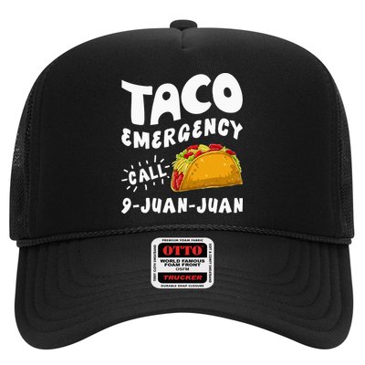 Taco Emergency Call 9 Juan Juan Funny Cinco De Mayo Men Trucker Hat